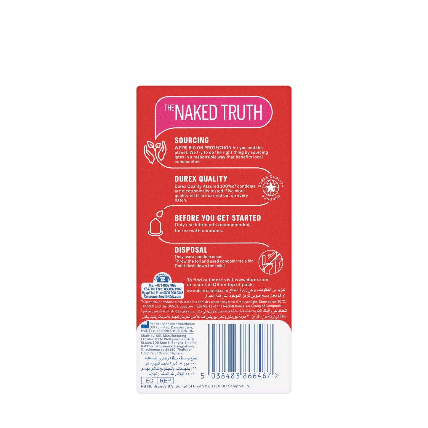 Durex Condom Feel Ultra Thin 12 Pieces