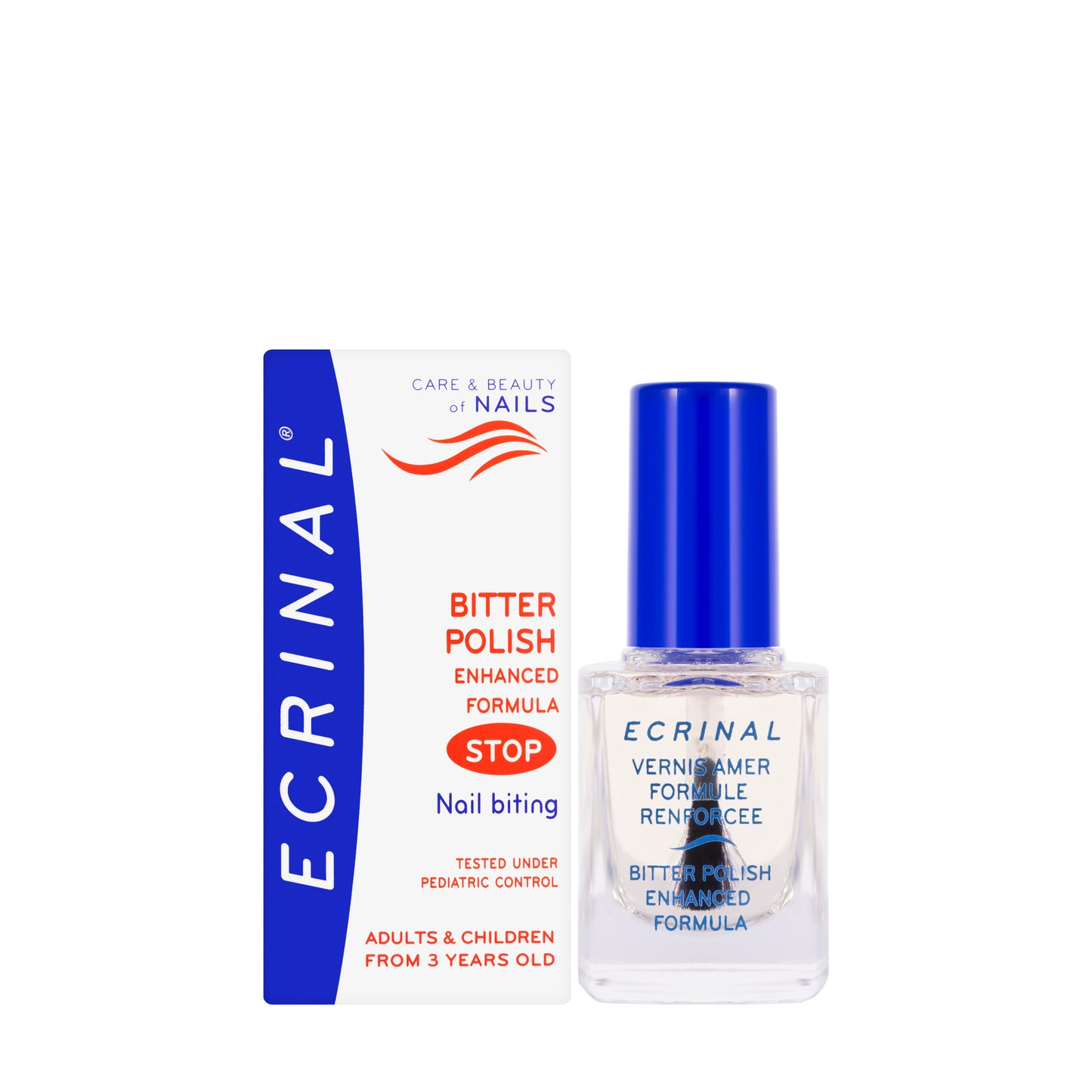 Ecrinal Nail Bitter Polish Stop for Nail Biting 10 Ml
