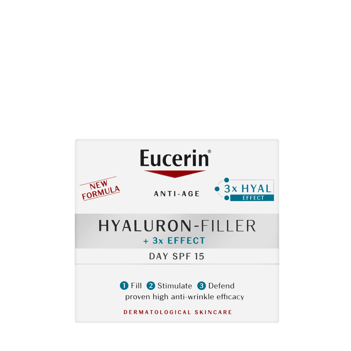 Eucerin Hyaluron-Filler +3x Effect Day Cream SPF 15 for Dry Skin 50 Ml