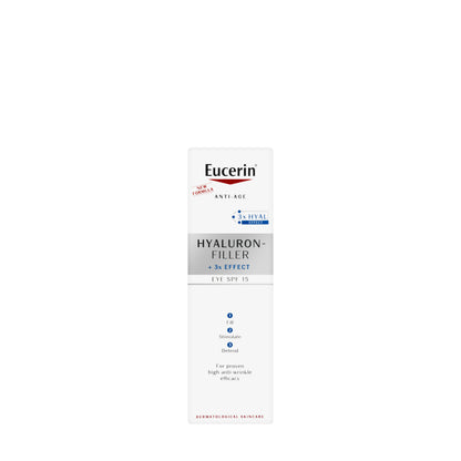 Eucerin Hyaluron-Filler +3x Effect SPF 15 Eye Cream 15 Ml