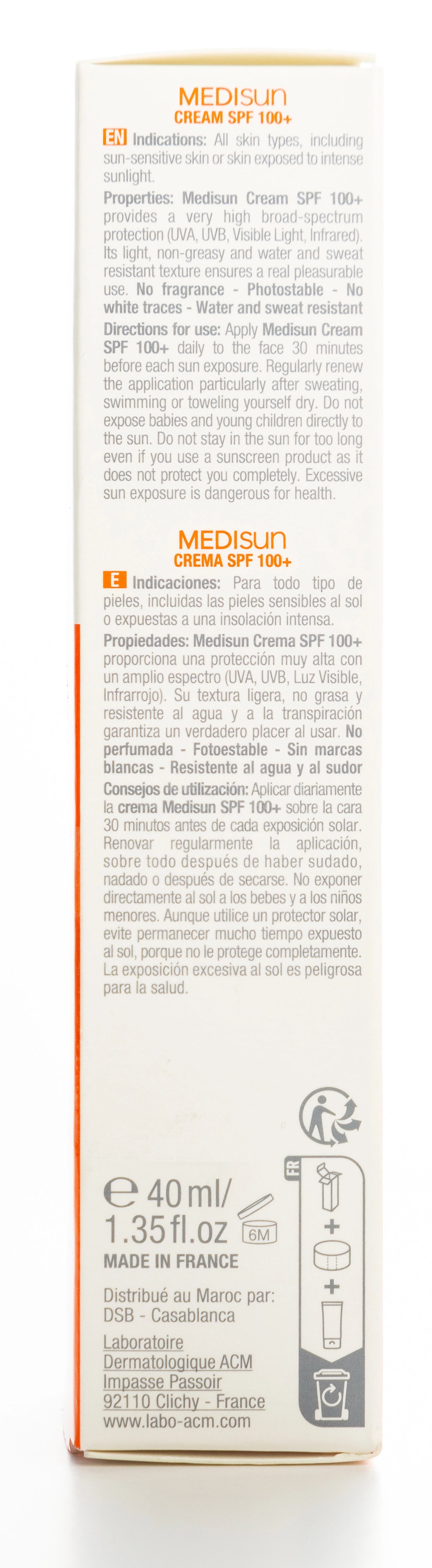 ACM Sensitelial Spf 100+ 40 Ml