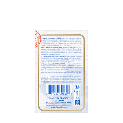 Fair And White Exfoliating Soap with Apricot Seed Powder 200 G