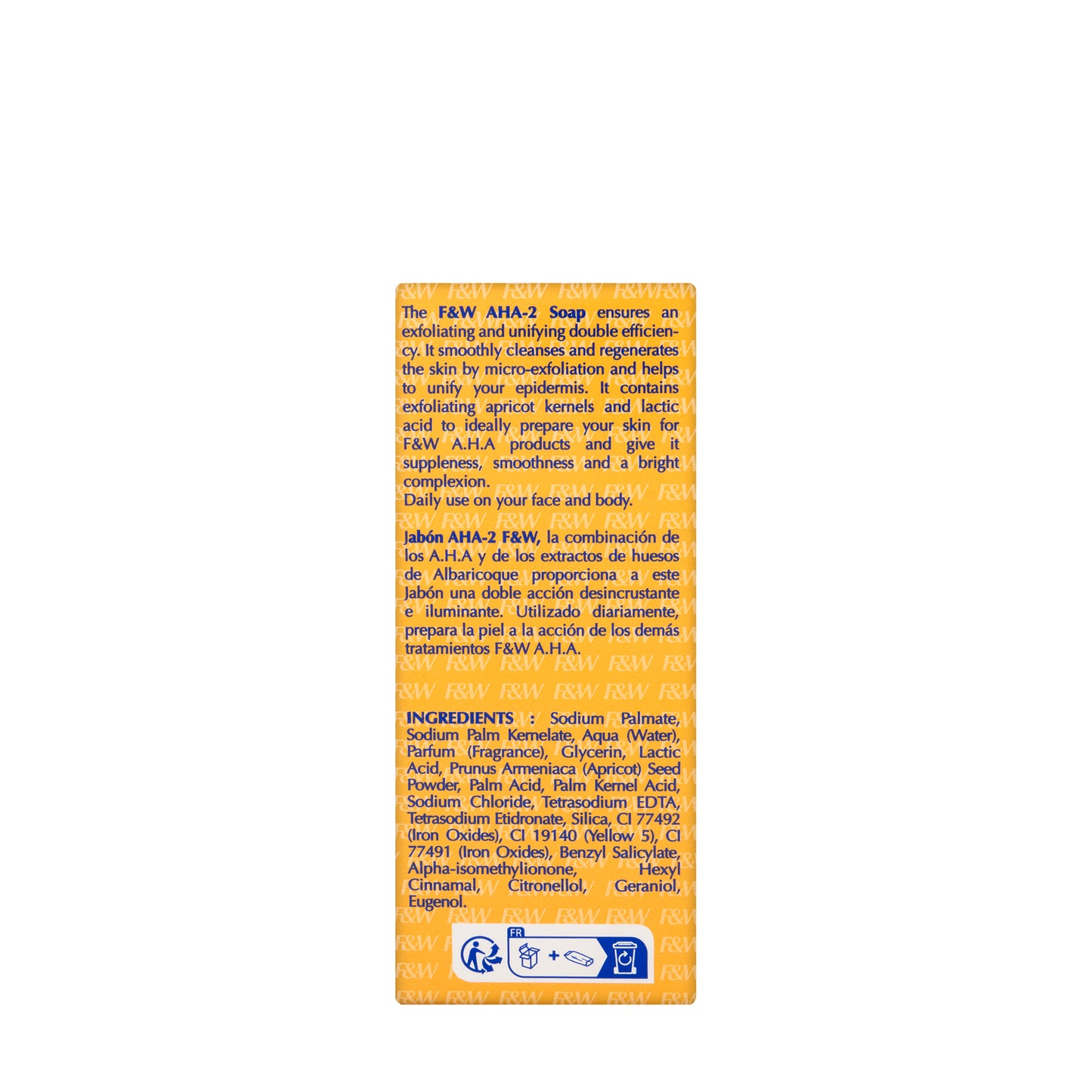 Fair And White AHA-2 Yellow Exfoliating and Unifying Soap 200 Gm