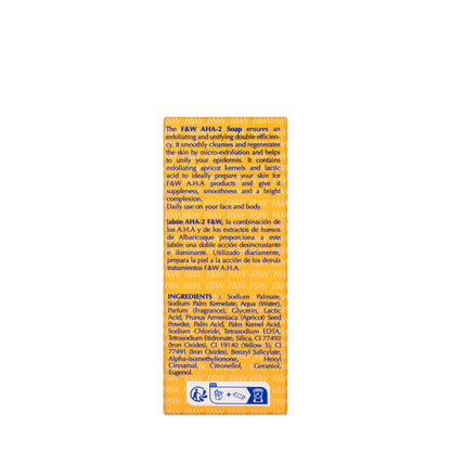 Fair And White AHA-2 Yellow Exfoliating and Unifying Soap 200 Gm