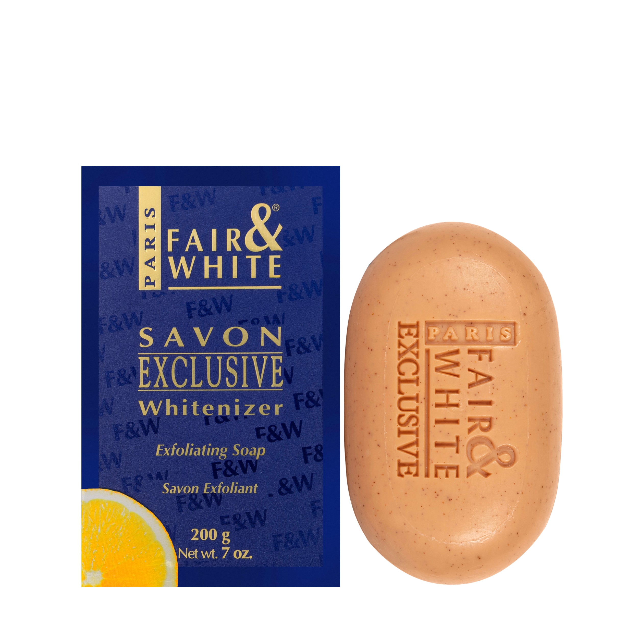 Fair And White Exclusive Whitenizer Exfoliating Soap with Vitamin C 200 G
