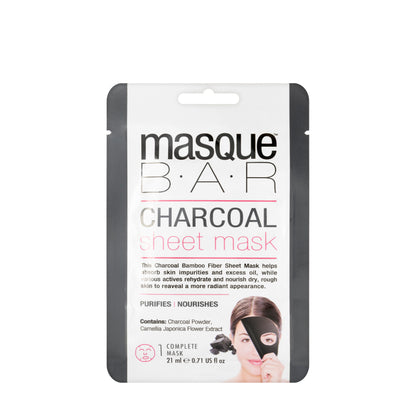 Masque BAR Charcoal Sheet Mask 21 Ml
