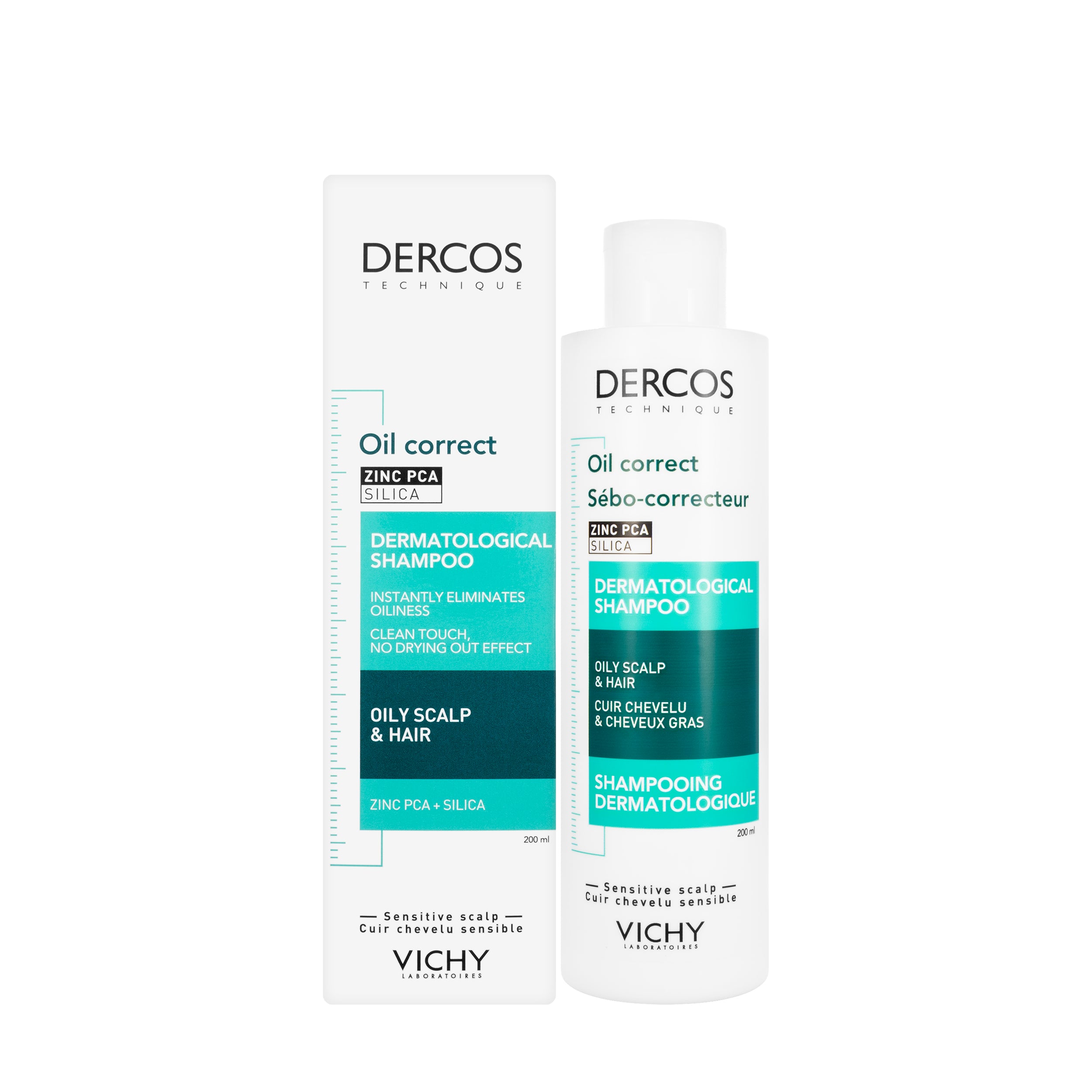 Vichy Dercos shampoo Sebo [Oil Control] 200 ml