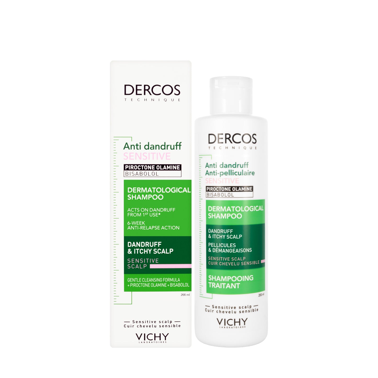 Vichy Dercos shampoo Dandruff Sensitive 200 ml