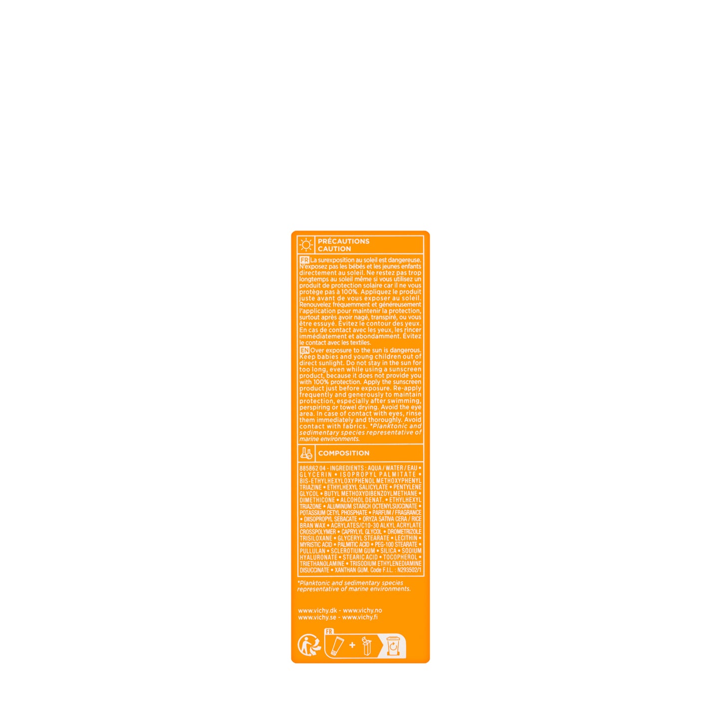 Vichy Ideal Spf 50+ Face Cream [Velvety-N/Ds] 50 ml