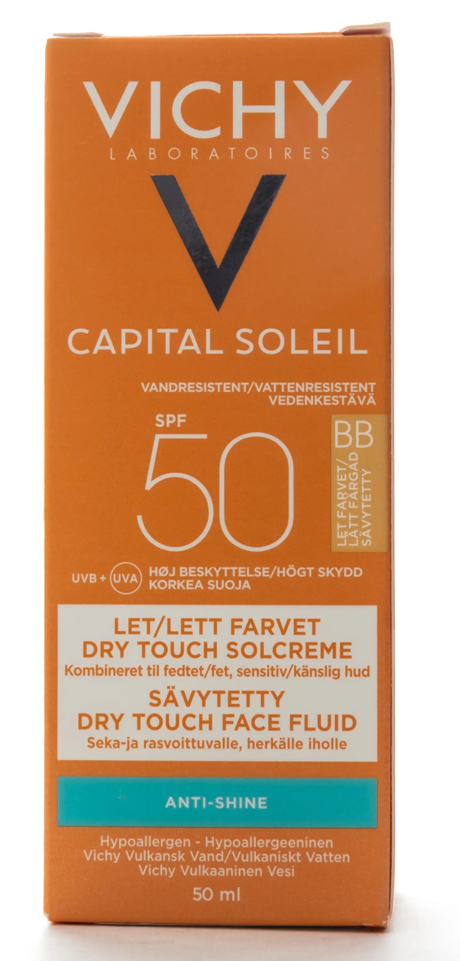 Vichy Ideal Soleil SPF 50 BB  Dry Touch Tinted Fluid 50 ml