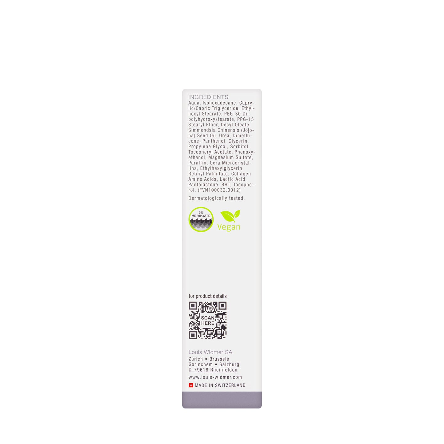 Louis Widmer Remederm Body Fluid 200 Ml