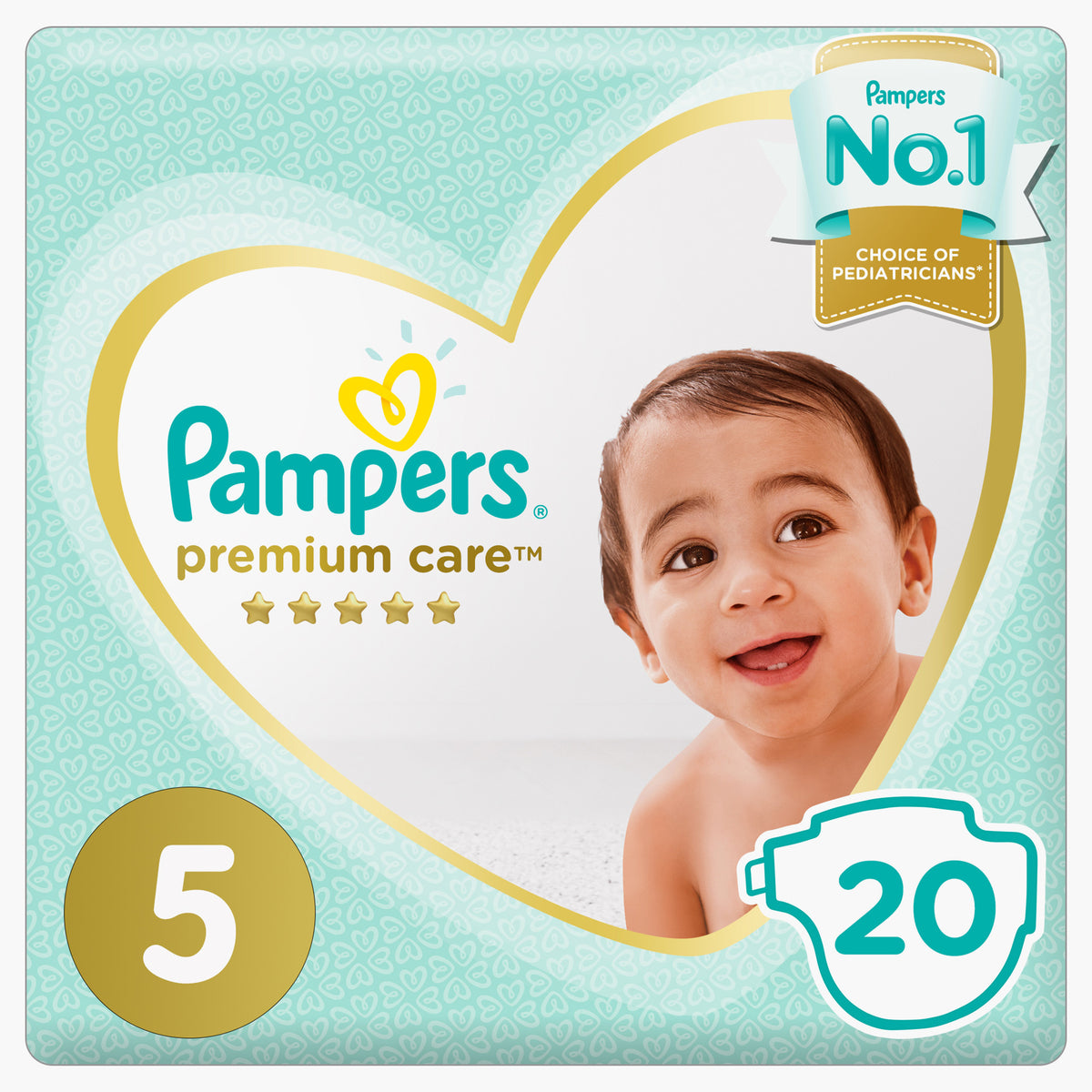 Pampers 5 Premium Care 11-18Kg 20 Pieces