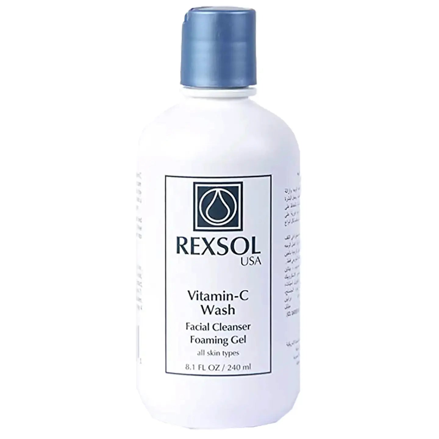 Rexsol Vitamin-C Wash Facial Cleanser Foaming Gel  240 Ml
