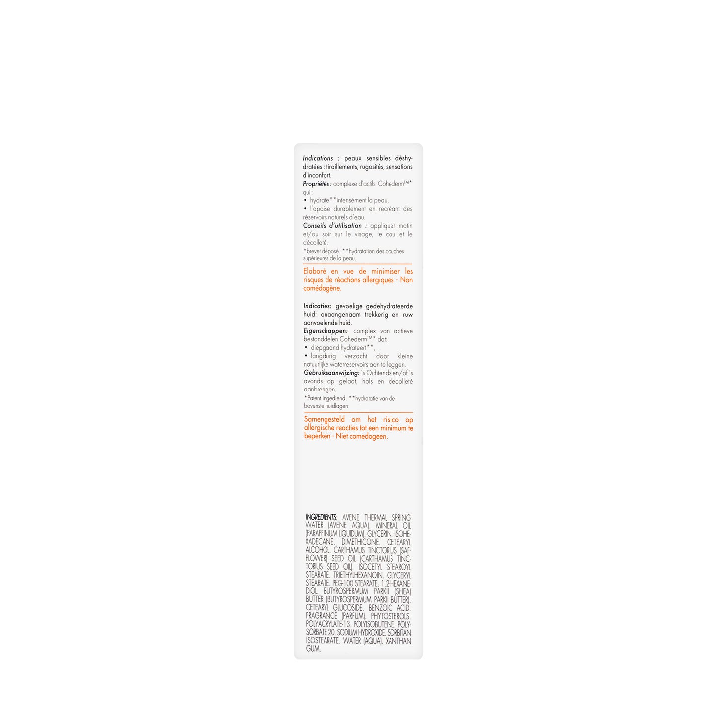Avène Hydrance Rich Hydrating Cream 40 Ml