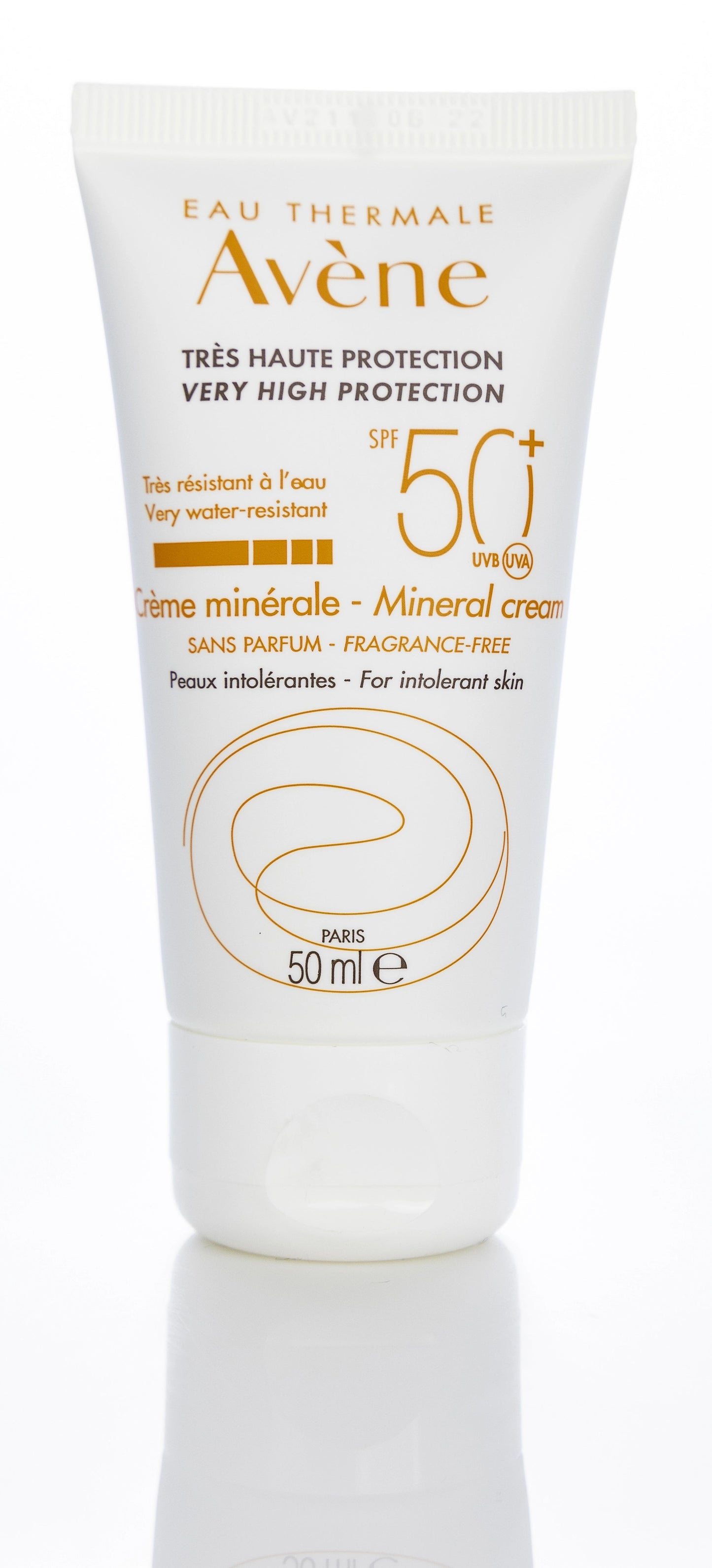Avène SPF 50+ Very High Protection Mineral Cream 50 Ml