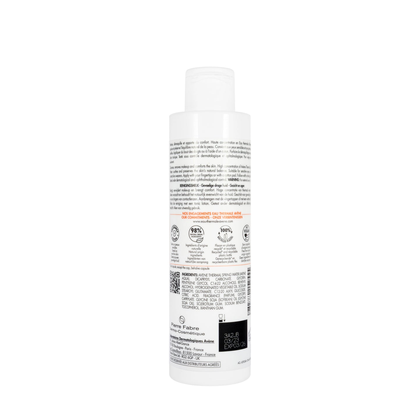 Avène Gentle Milk Cleanser 200 Ml