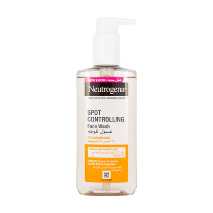 Neutrogena Spot Control [Oil Free Acne] Face Wash 200 Ml