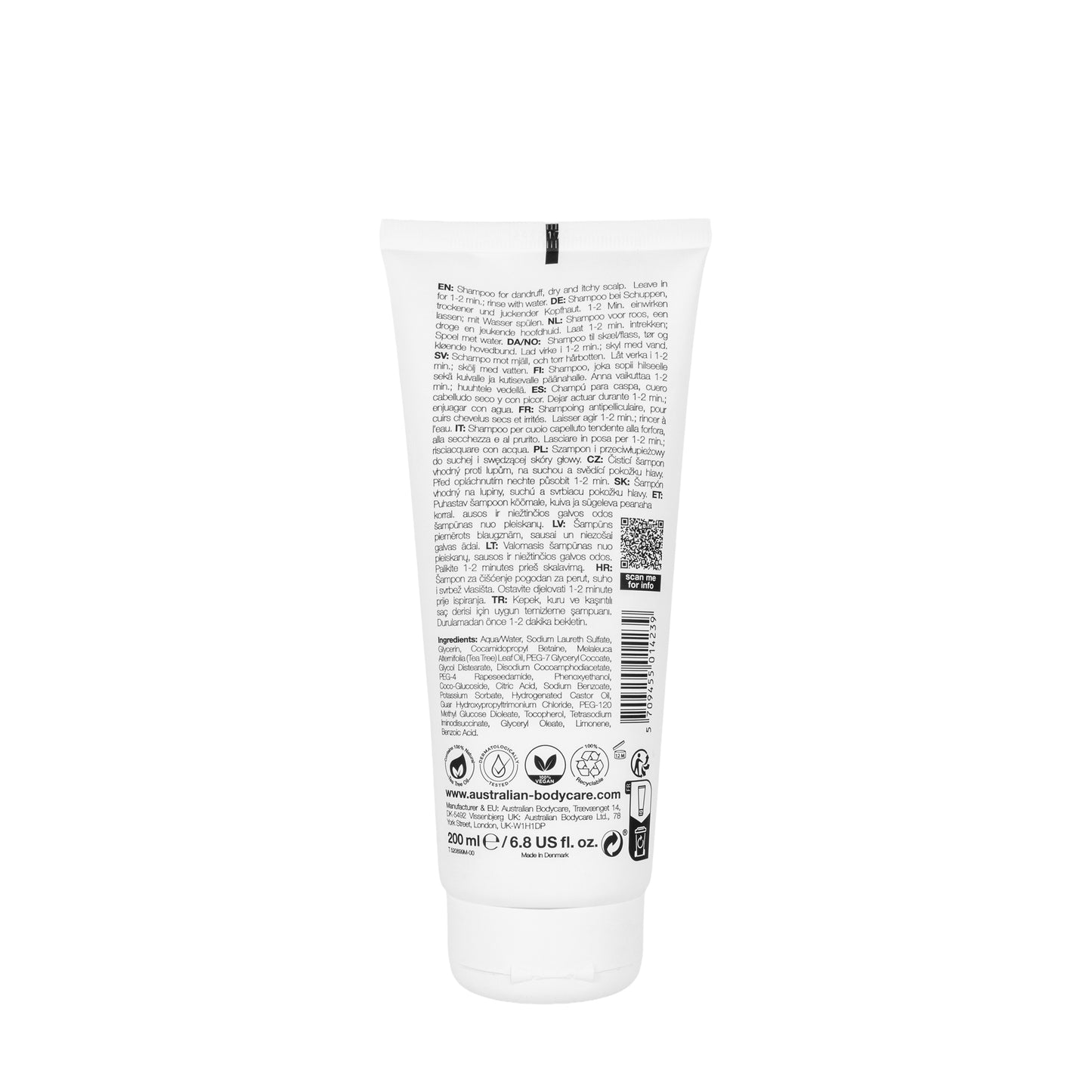 ABC Hair Clean shampoo 250 Ml