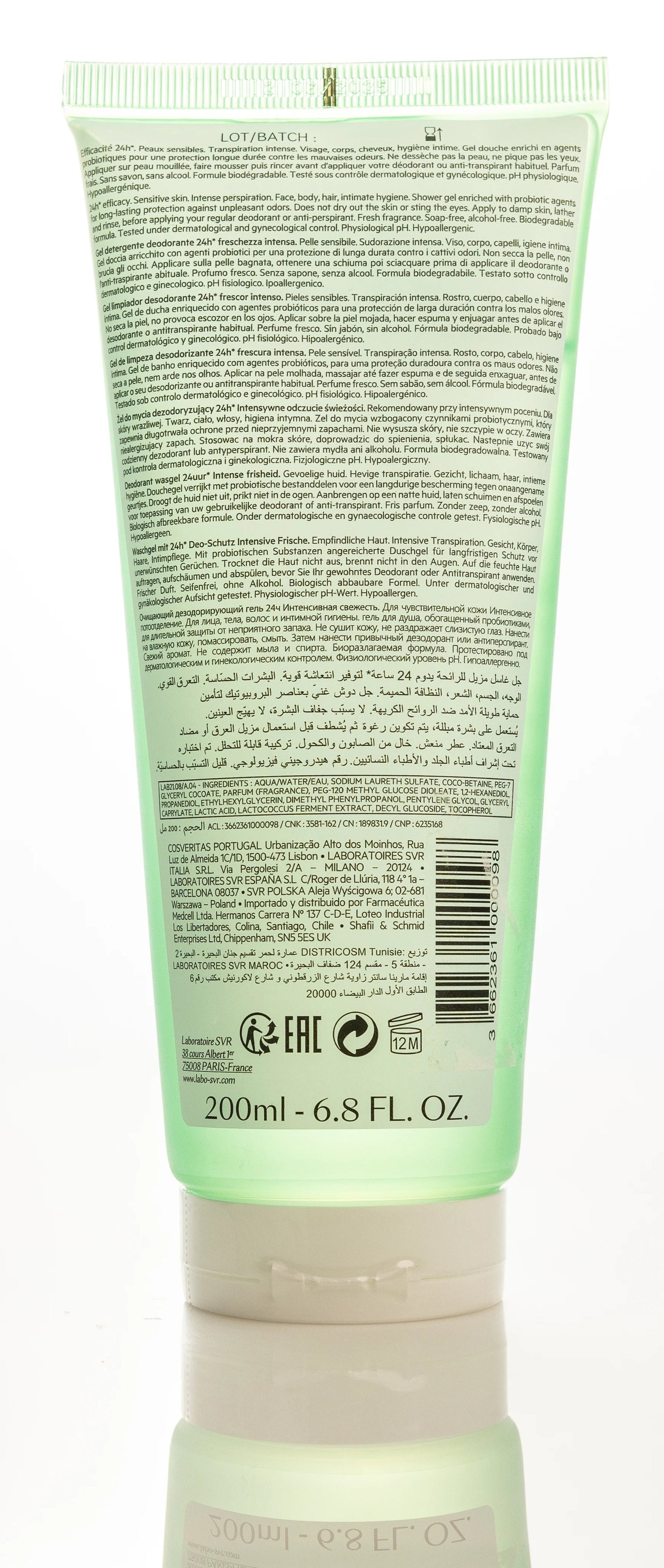 SVR Spirial Deodorant  Douche 200 ml