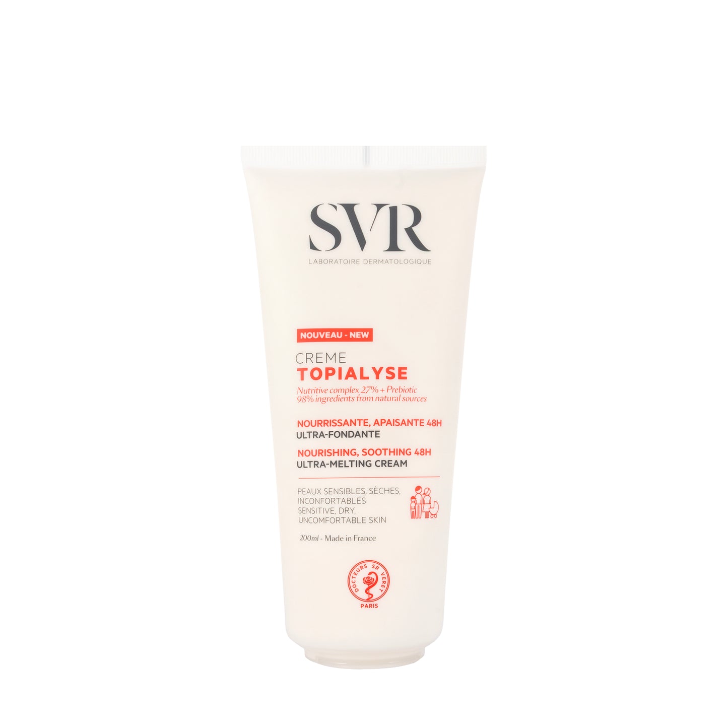 SVR Topialyse Sensitive Cream 200 ml