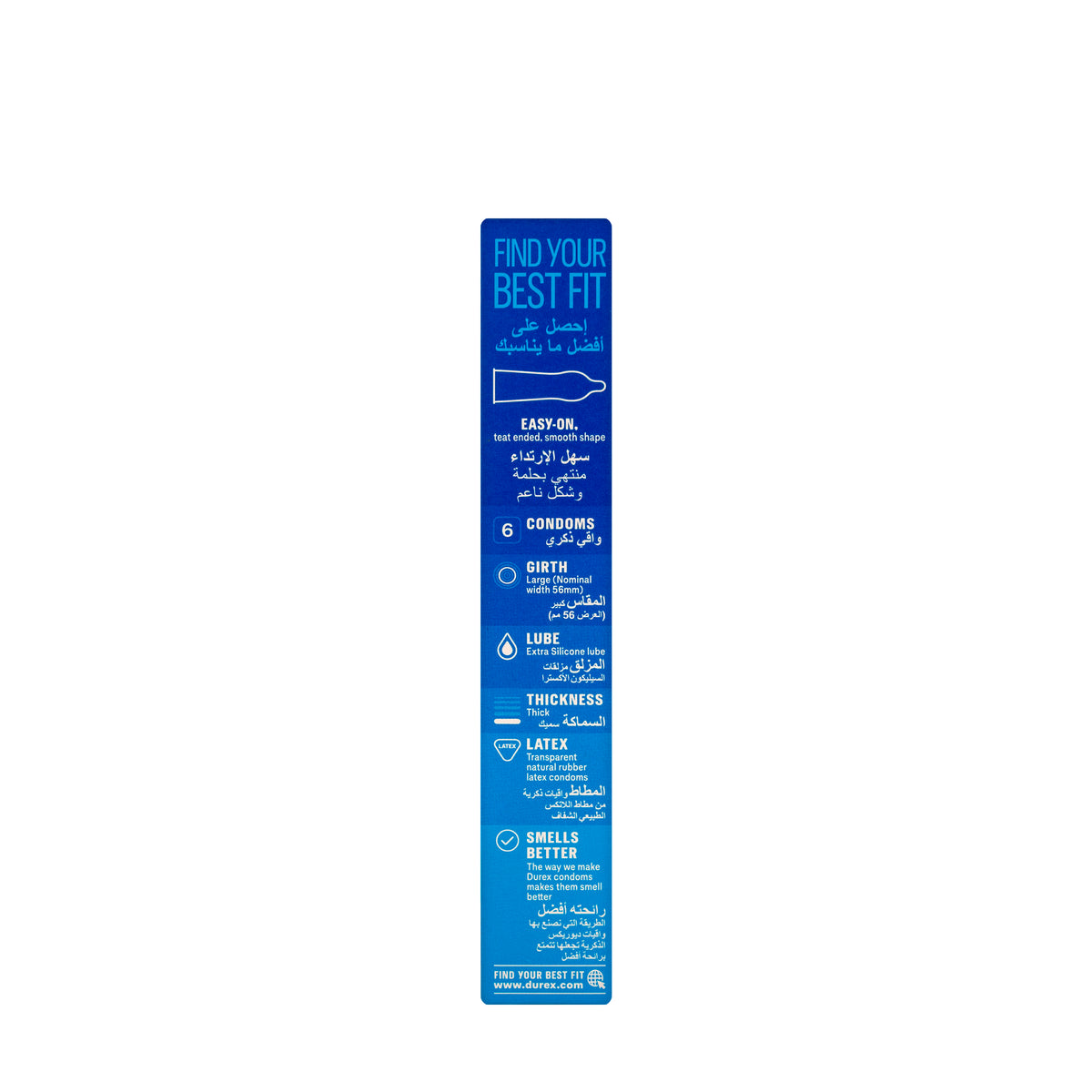 Durex Condom Extra Safe 6 Pieces