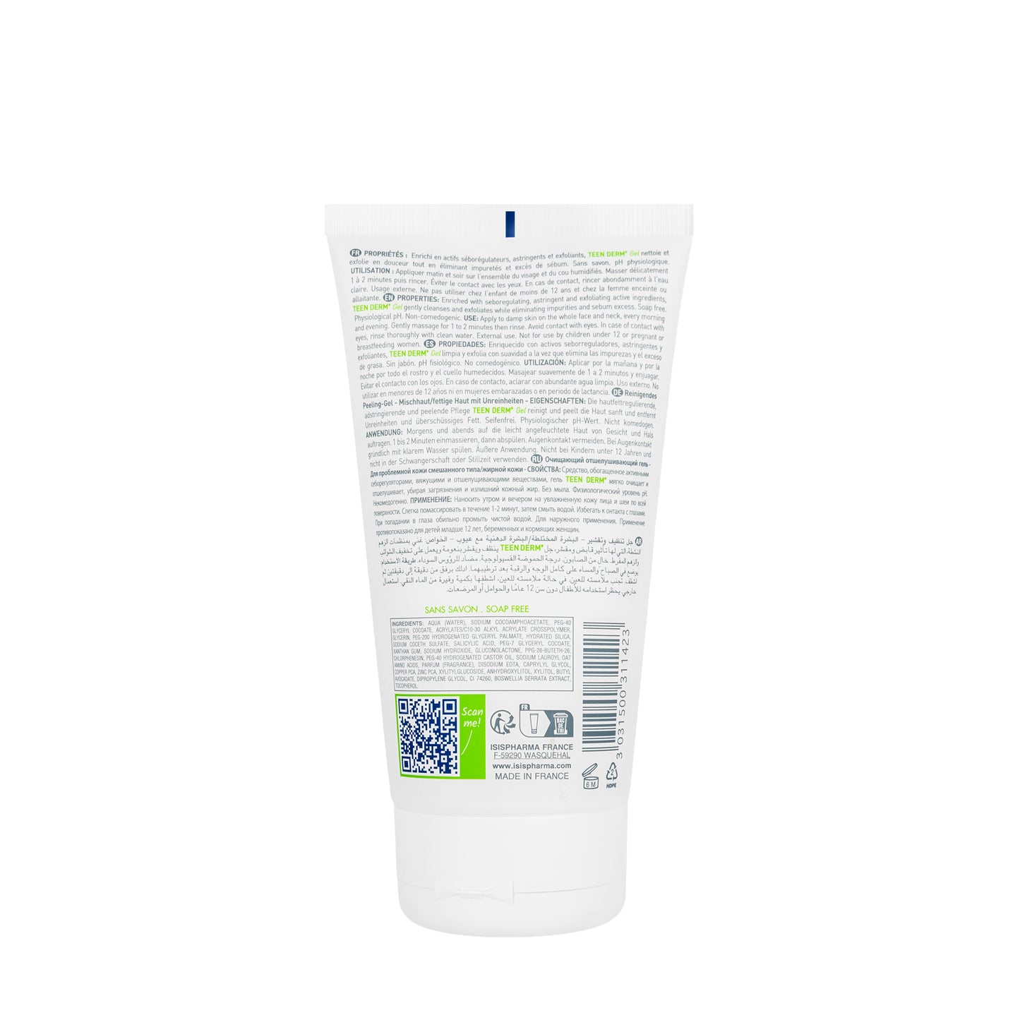 Isis Teenderm Foam Gel 150 Ml