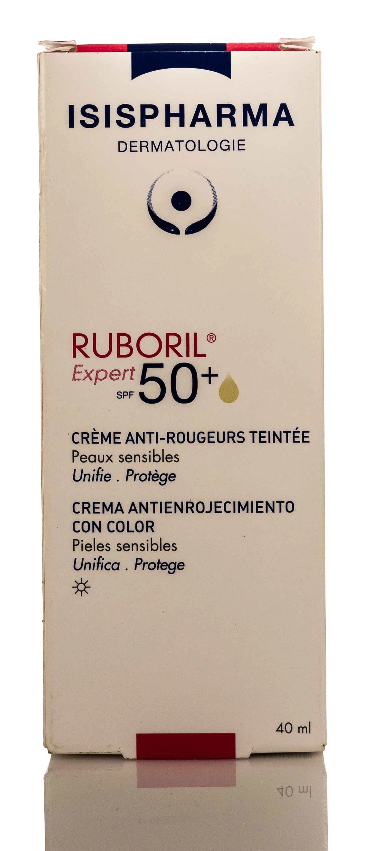 Isis Ruboril Expert SPF 50+ Tinted Anti-Redness Cream 40 ml