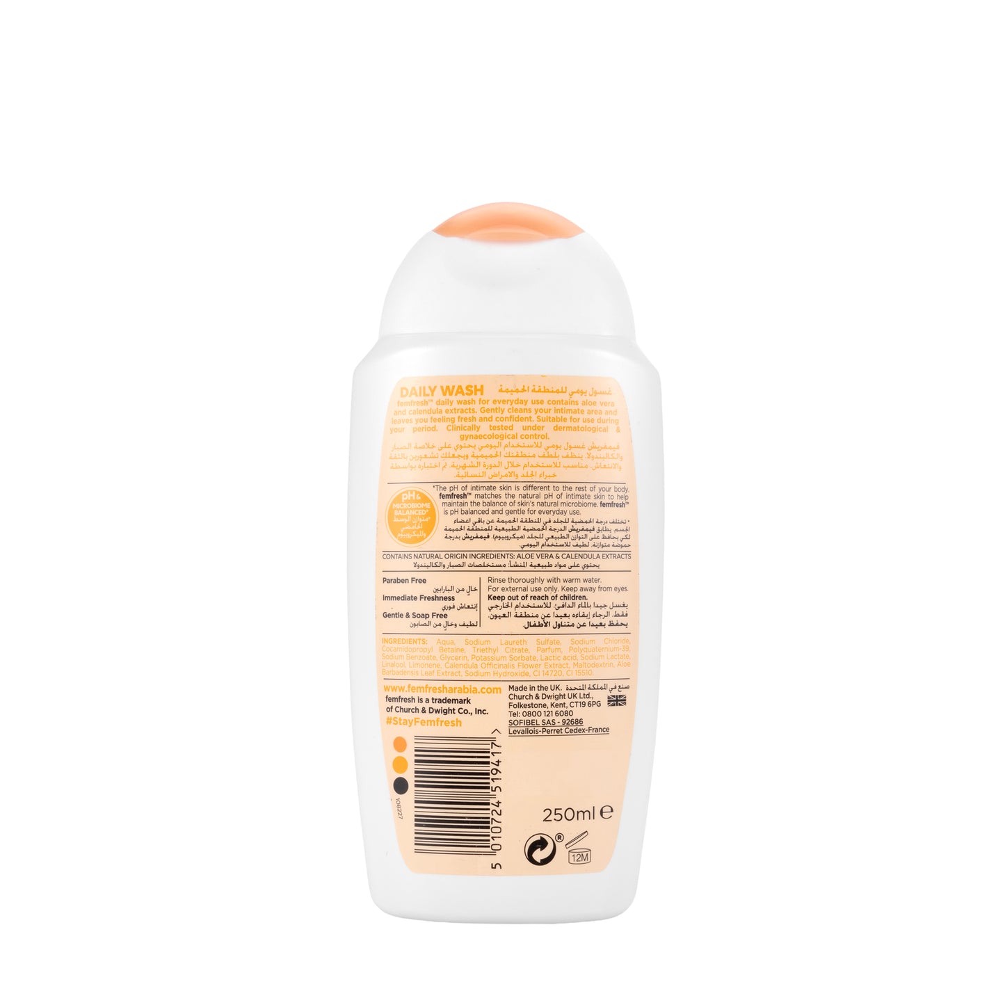 Femfresh Daily Intimate Wash 250 Ml