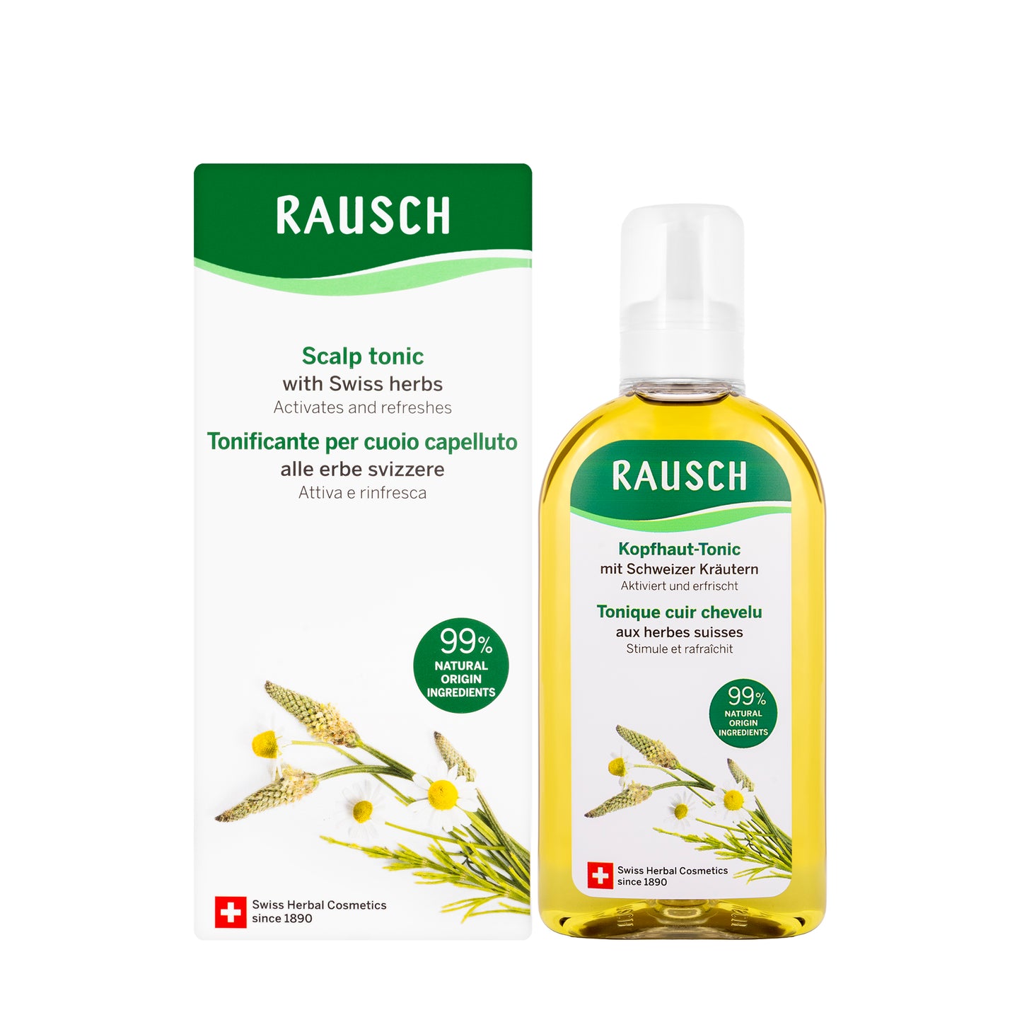 Koko Rausch Hair Tonic With Herbs 200 Ml 