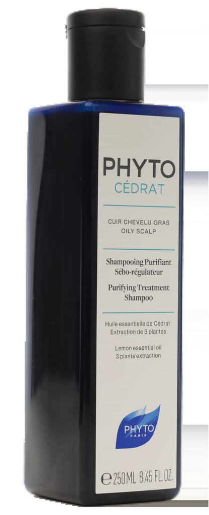 Phyto Cédrat Purifying Treatment Shampoo for Oily Scalp 250 Ml