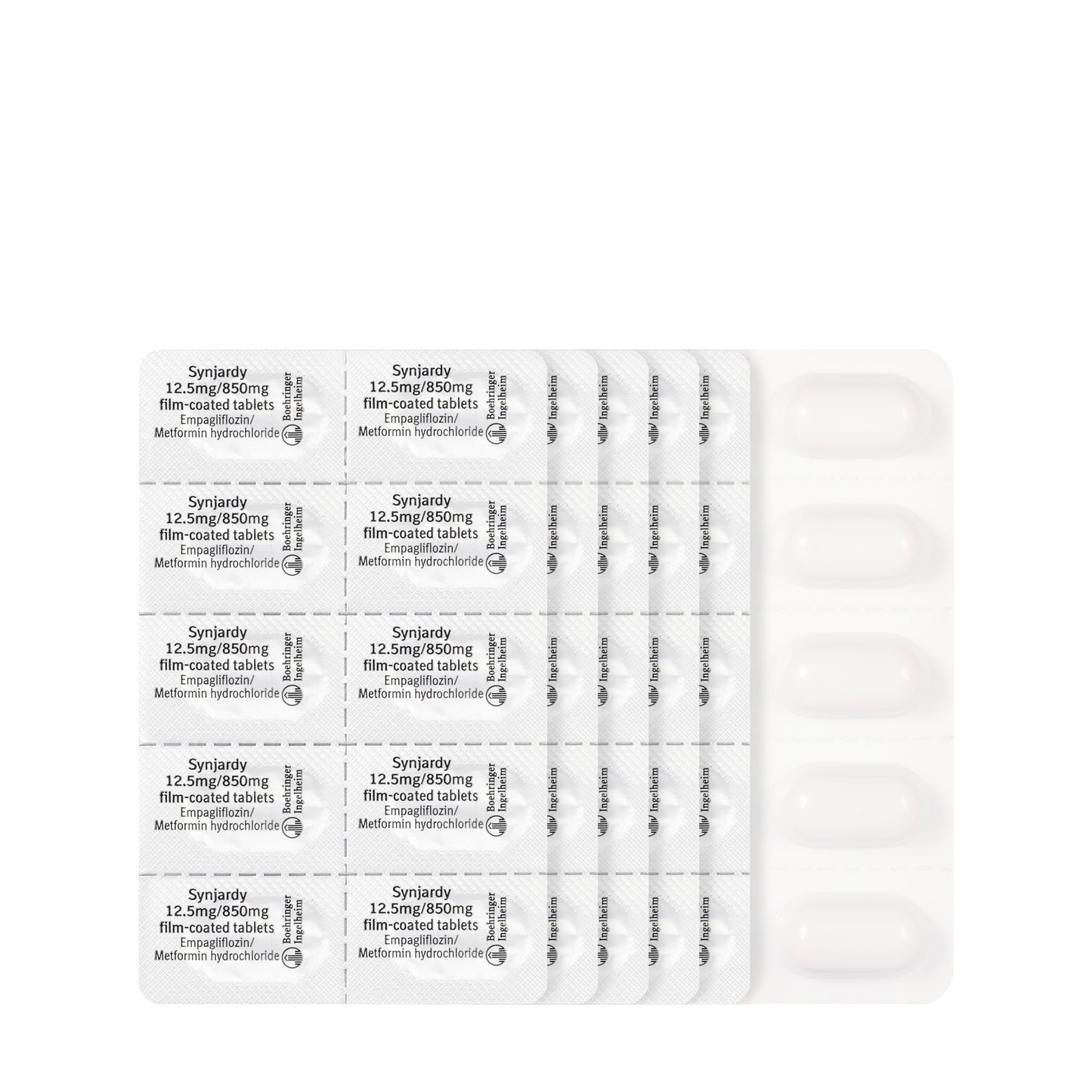 Synjardy 12.5/850Mg 60 Tablets
