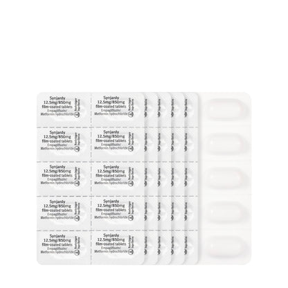 Synjardy 12.5/850Mg 60 Tablets