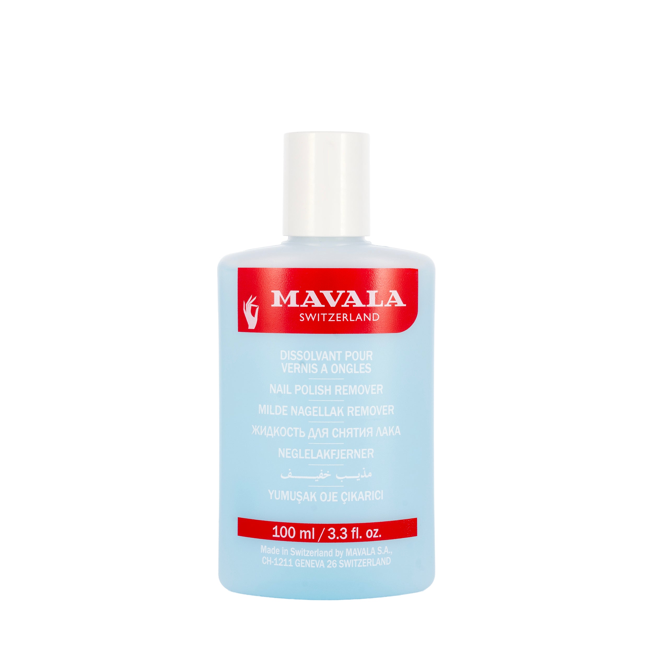 Mavala Nail Polish Remover [Blue] 100 Ml