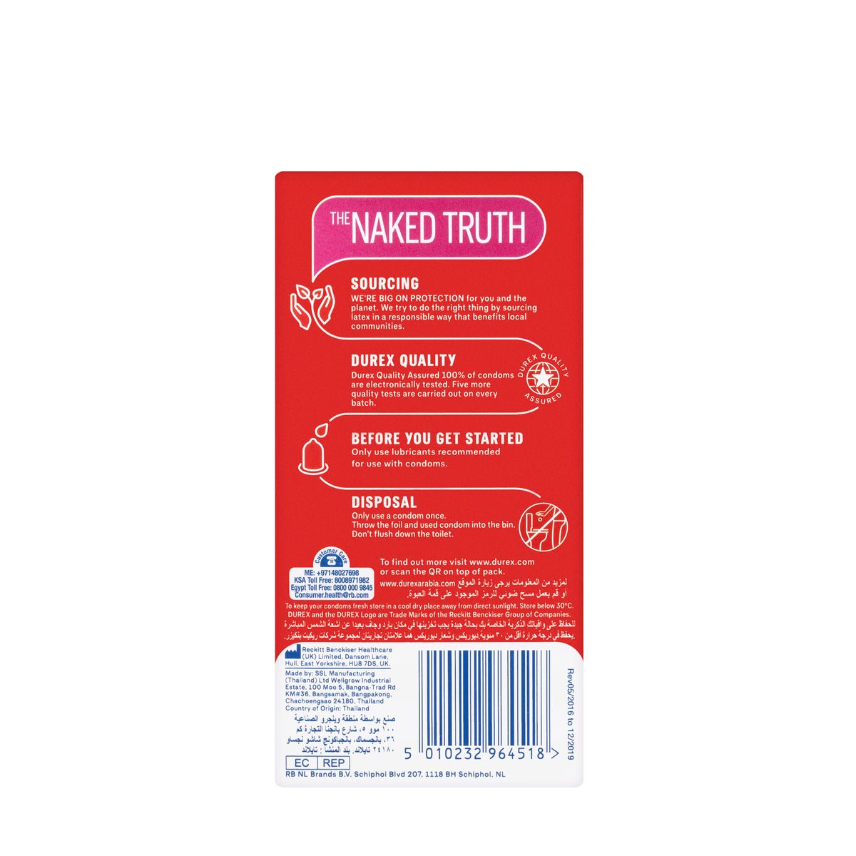 Durex Condom Feel Thin 12 Pieces