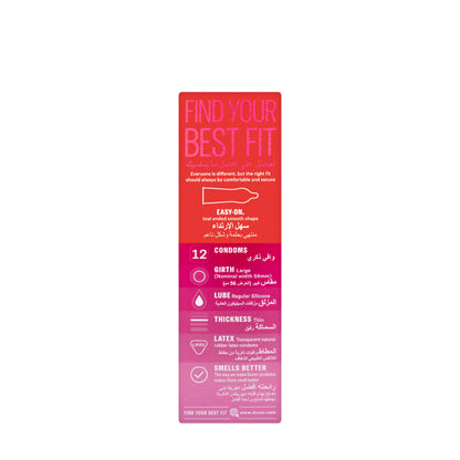 Durex Condom Feel Thin 12 Pieces