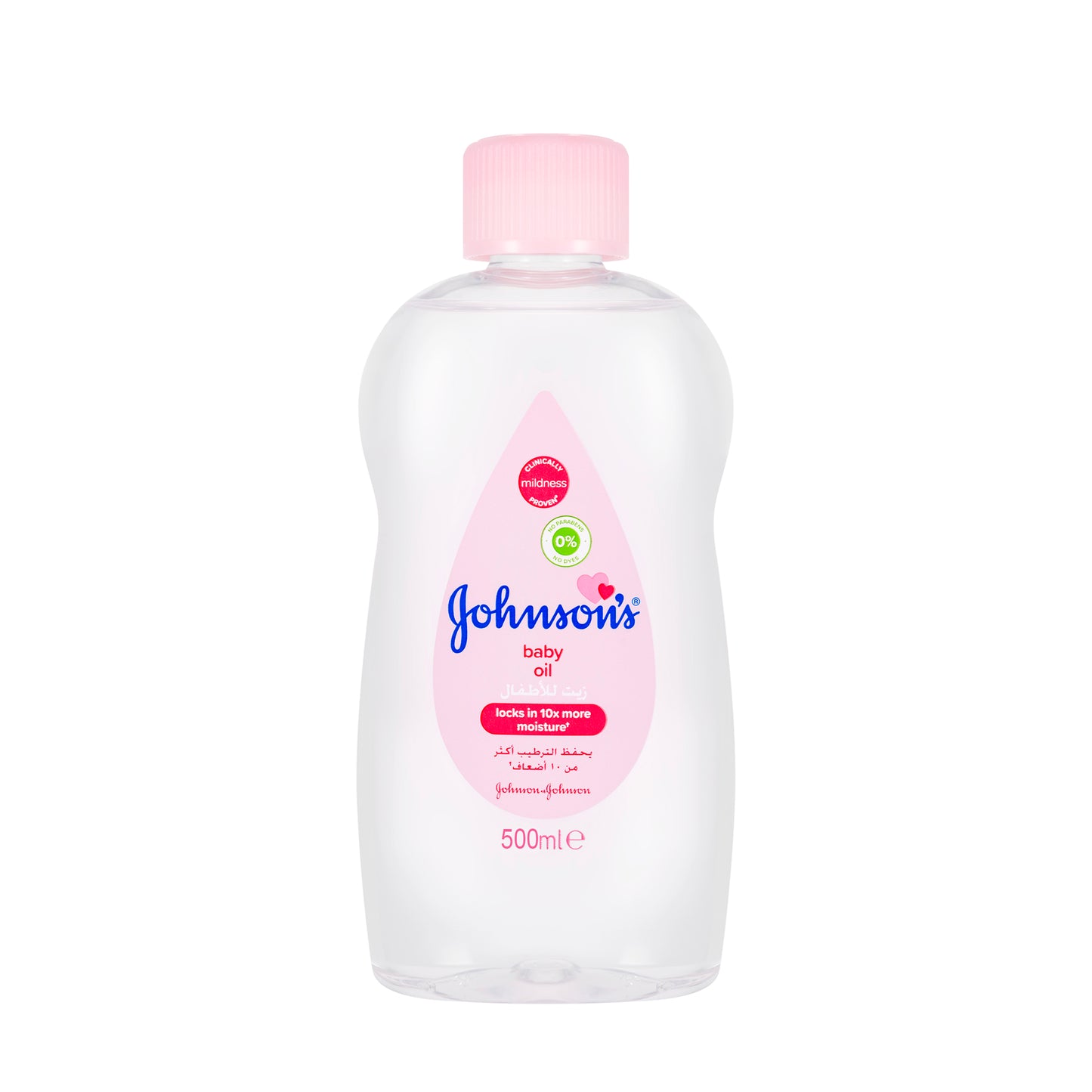 Johnson And Johnson Baby Oil Regular 500 Ml