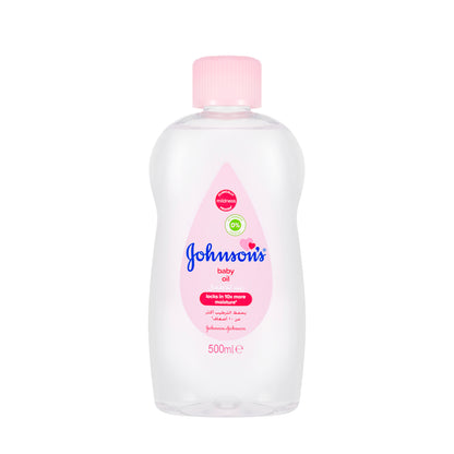 Johnson And Johnson Baby Oil Regular 500 Ml