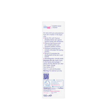 Sebamed Diaper Rash Cream 100 ml