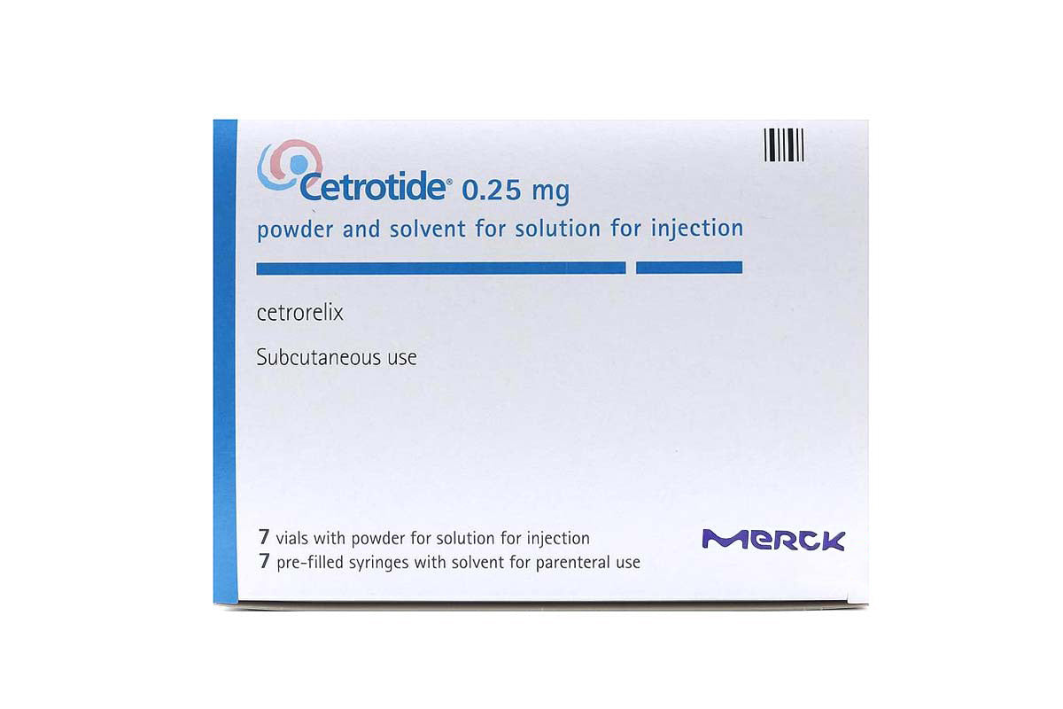 Cetrotide 0.25 Injection 7 Syringes