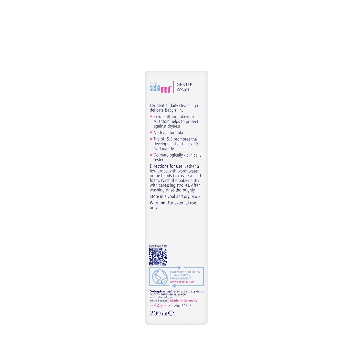 Sebamed Baby Gentle extra Soft Wash 200 ml