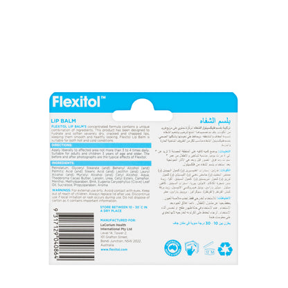 Flexitol Lip Balm Original 10 Gm