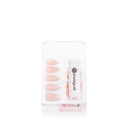 Invogue Classic French Nails Natural Pink (Oval) 223