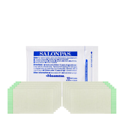 Salonpas Patch 6.5 cmx 4.2 cm  20 Pieces