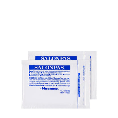 Salonpas Patch 6.5 cmx 4.2 cm  20 Pieces