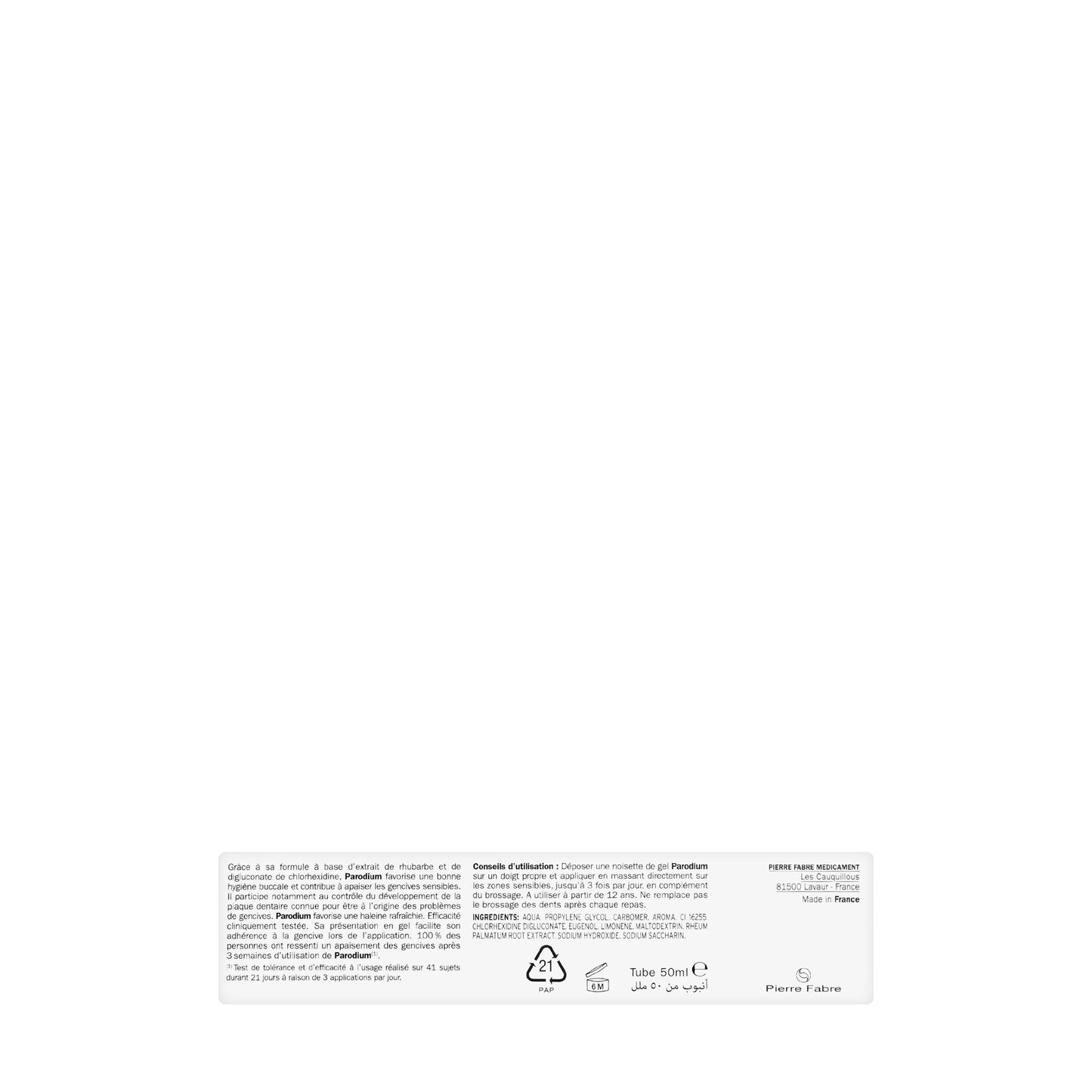 Parodium Gel 50ml