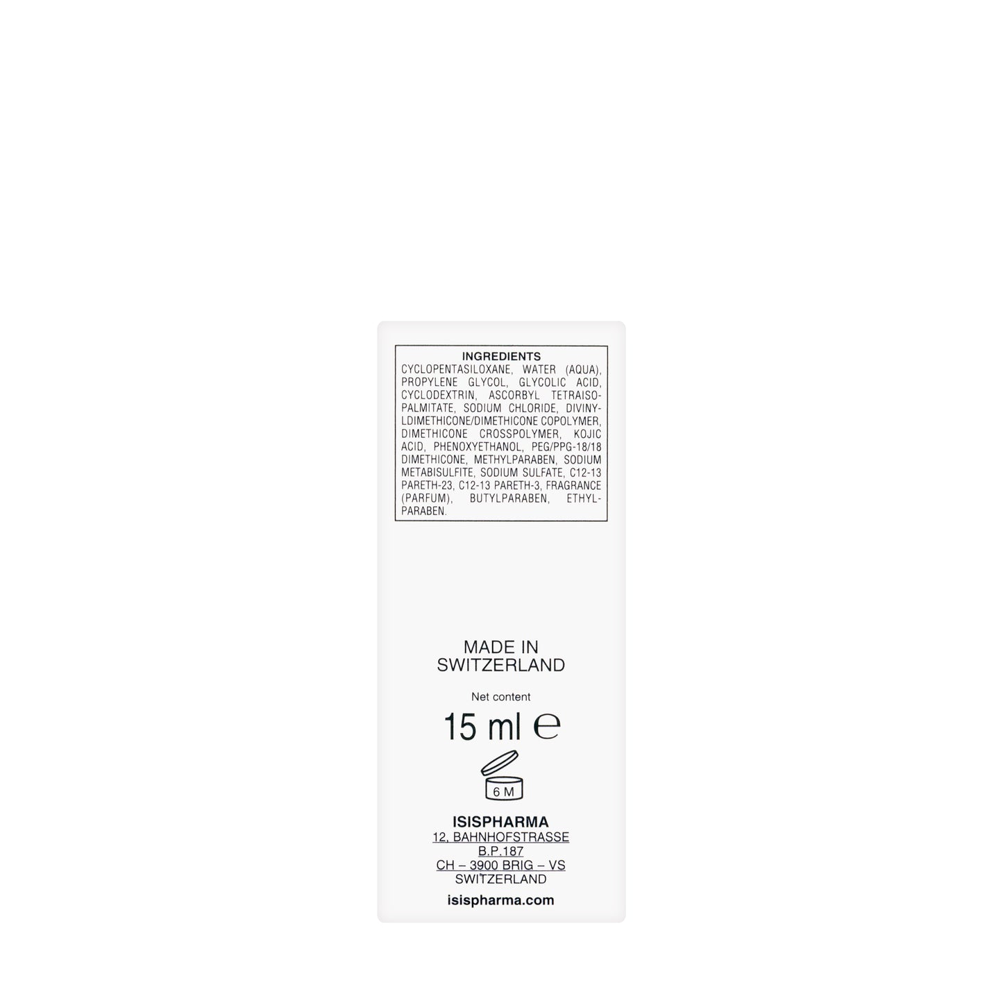 Isis Unitone 4 White Advanced Serum 15 Ml