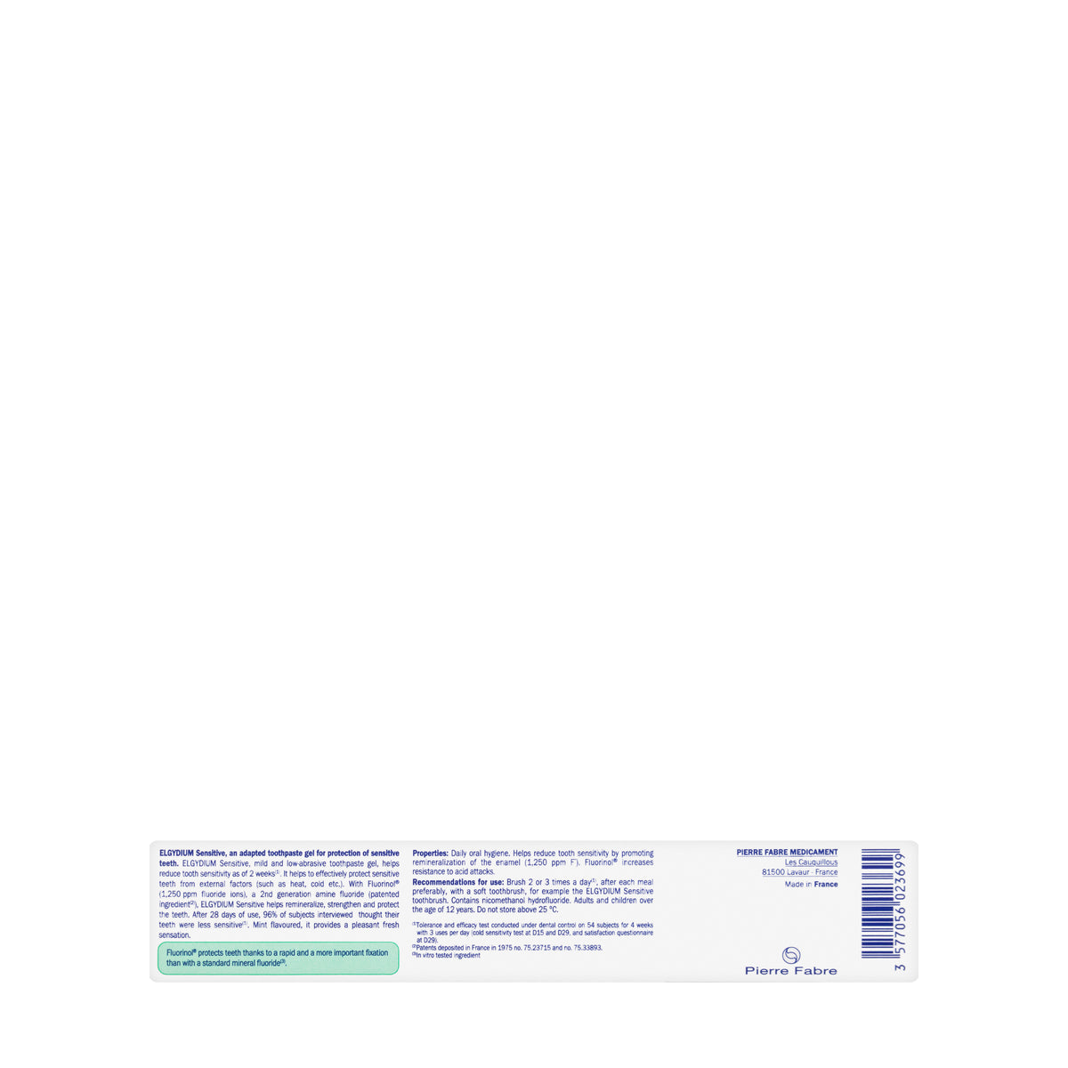 Elgydium Toothpaste Sensitive 75ml