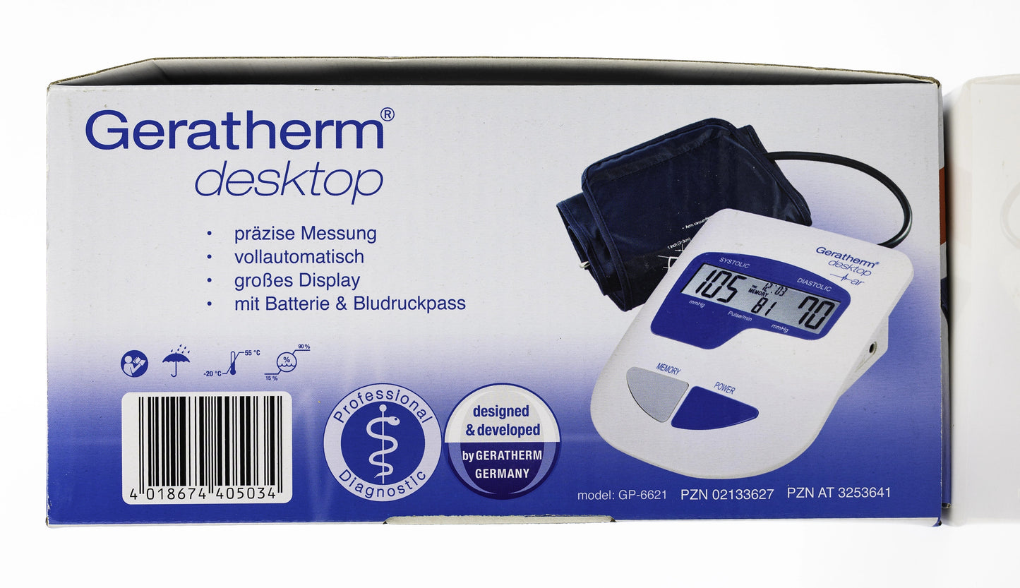 Geratherm Desktop Blood Pressure Monitor [Gp-6621]
