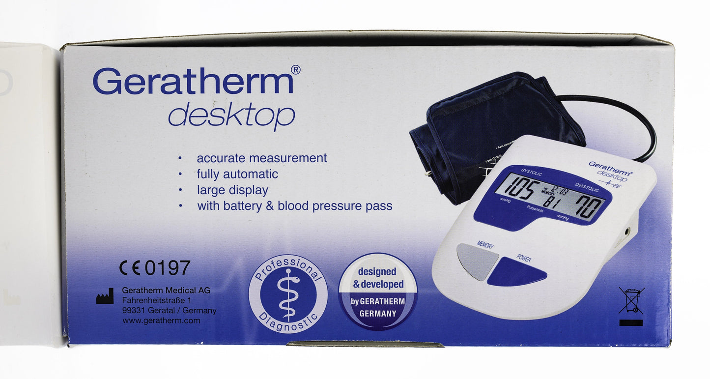 Geratherm Desktop Blood Pressure Monitor [Gp-6621]