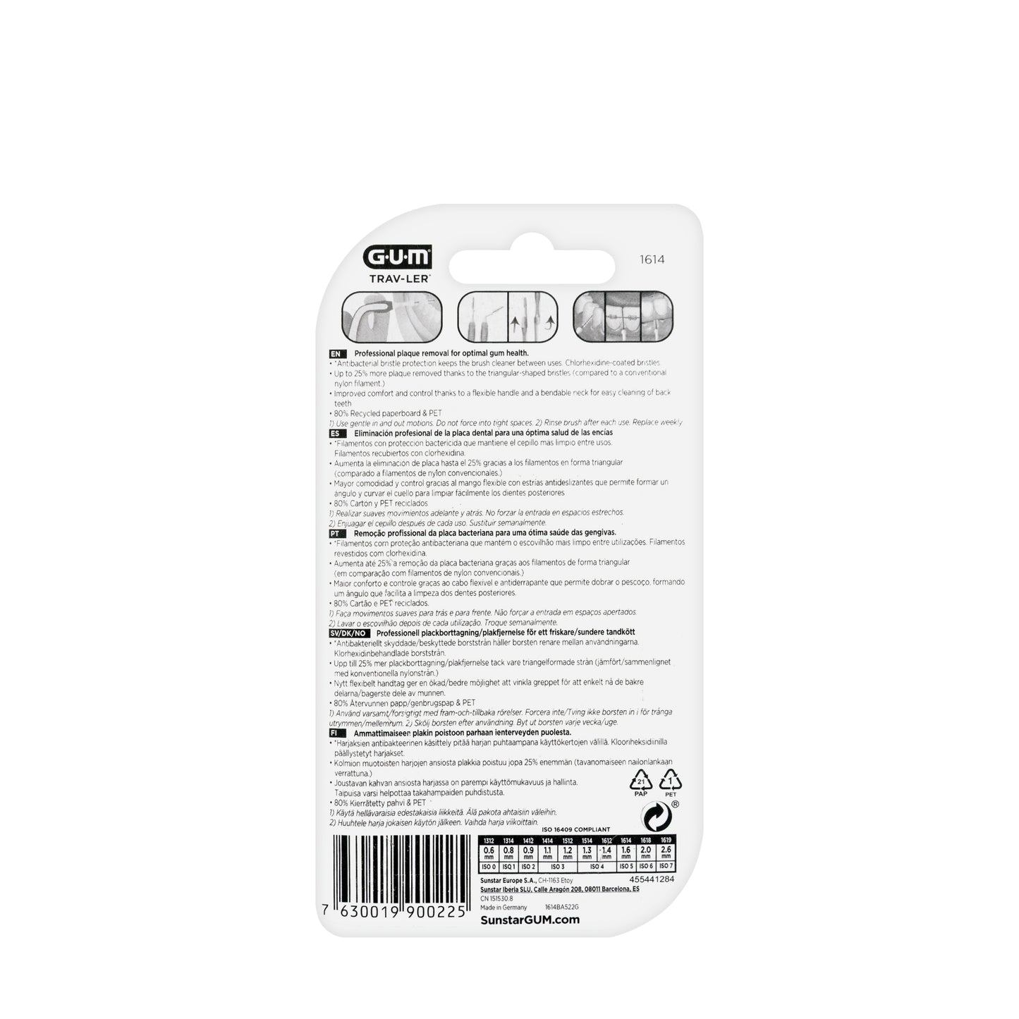 GUM Proxa Travel 1614